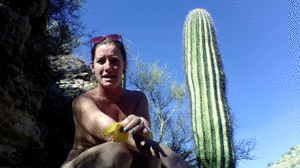 www.faythonfire.com - Naked Cactus Blow 2 Pop thumbnail
