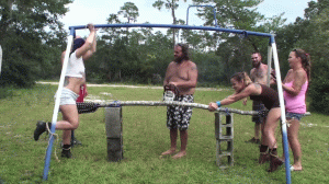www.faythonfire.com - Bonus Update: Chainsaw Crotchlog Bound Fun thumbnail