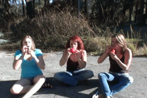 www.faythonfire.com - Mallory, Renee, & Fayth Blow to Pop thumbnail