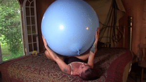 www.faythonfire.com - Playing & Popping w 6 - 36" Balloons thumbnail