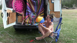 www.faythonfire.com - Fayth In Bikini Destroys Beachballs & Leaves a Mess thumbnail