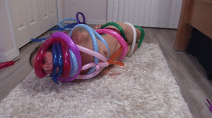 www.faythonfire.com - Balloon Hogtied & Lego & Fear Popping Fun  thumbnail