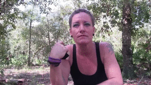 www.faythonfire.com - Self Tape Gags In Woods All Alone (I hope) thumbnail